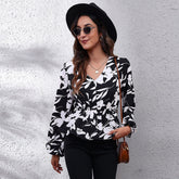 Frosted Cranberry Floral Peplum Blouse Ins Street